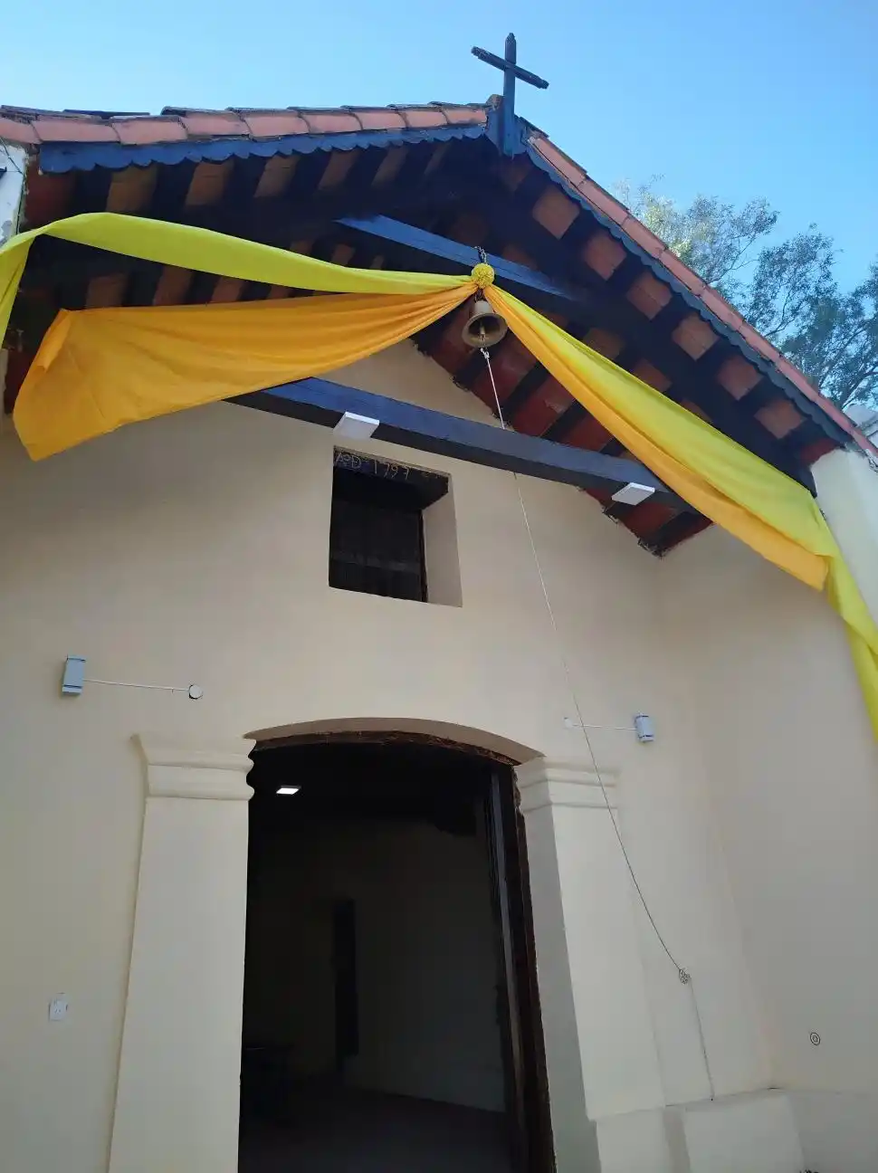 REFACCIONADA. El edificio mostró sus mejoras durante la misa que “reabrió” el espacio.