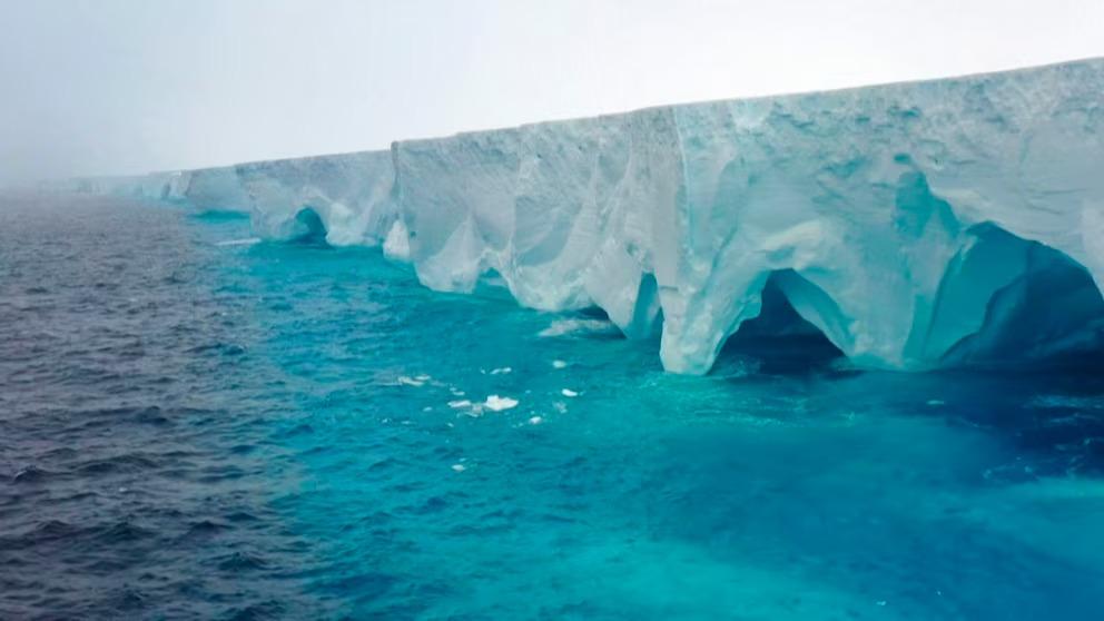 Así se ve el iceberg A23a.