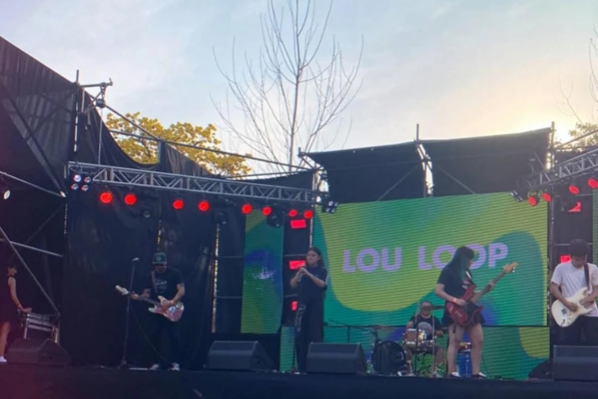 SHOW EN DIRECTO. Louloop, la banda de Lourdes Campos, organizadora de Urban Show. / INSTAGRAM @louloop381