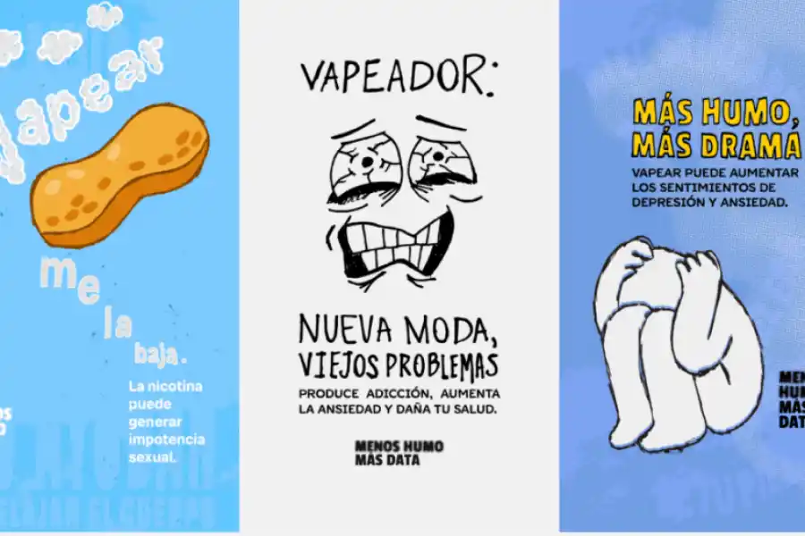 MÁS POSTERS. La intención es apelar al público más vulnerable  esta nueva moda, los jóvenes. / PROYECTO SQUATTERS,
