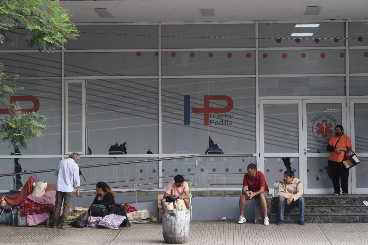 MENOS ACTIVIDAD. En la guardia del Hospital Padilla se vio poco movimiento en las últimas horas. LA GACETA / FOTOS DE ANALIA JARAMILLO