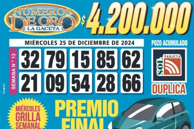 Los Números de Oro de LA GACETA