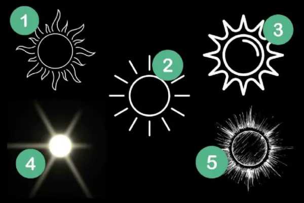Test de personalidad: el sol que elijas revelará lo que sienten las personas cuando están con vos