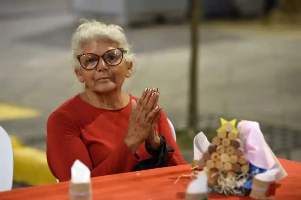 AGRADECIDA. Rosa Amanda Banega valora este tipo de eventos.