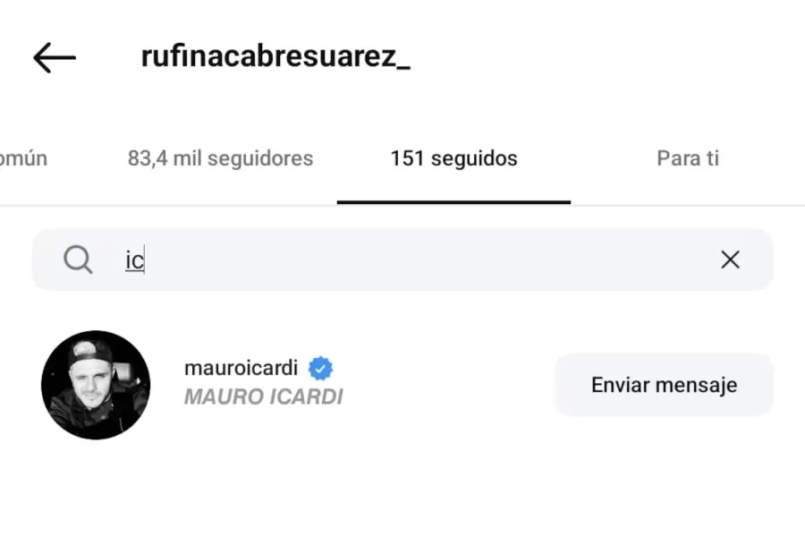 Rufina Cabré aprueba el romance de su mamá con Mauro Icardi.