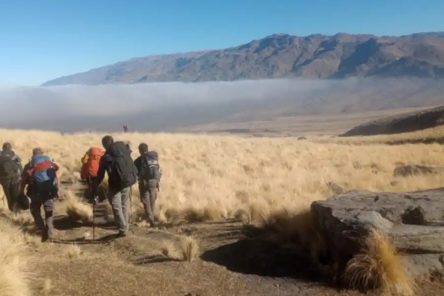 EN PREPARACIÓN. Hubo intensas jornadas de montañismo en Tucumán.