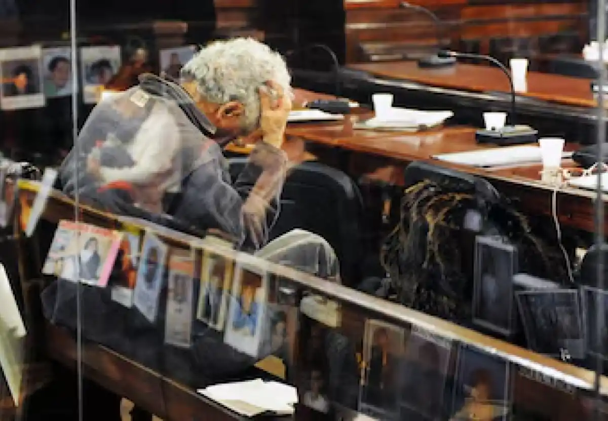 Omar Chabán tras su condena de once años y nueve meses (Télam)