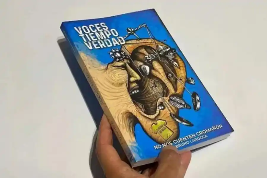 OBRA LITERARIA. El libro de Bruno Larocca ya va por su tercera edición.