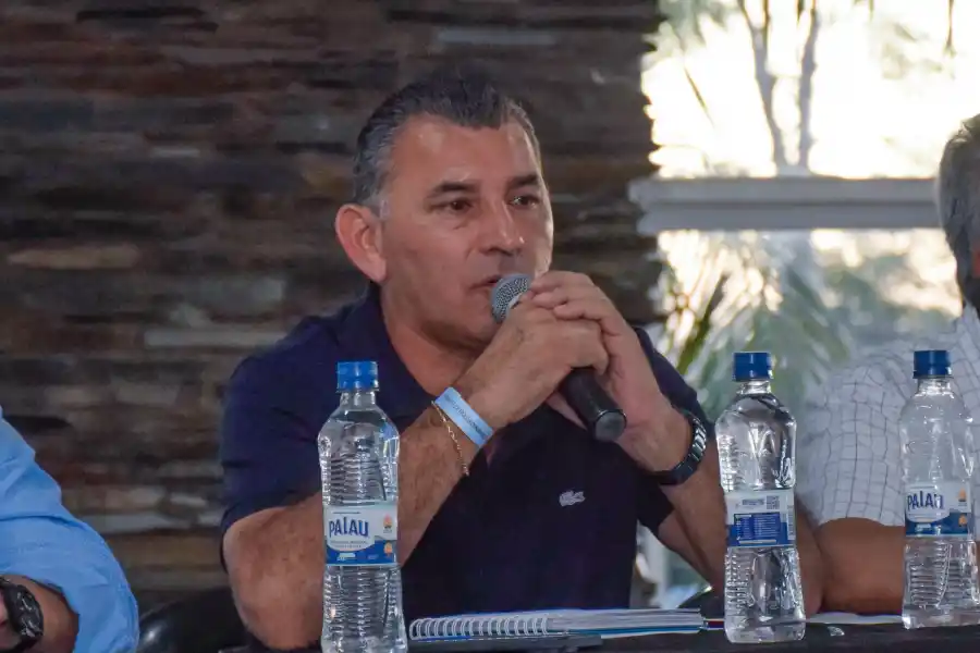 FIRME. Leito explicó que no dejaría Atlético en una situación crítica.