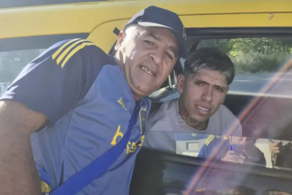El refuerzo estrella de Boca llegó en taxi a la primera práctica del año