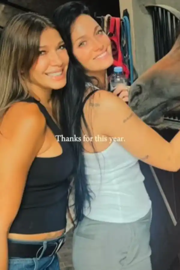 La foto de Oriana y su mamá, Catherine, que disparó varios rumores de embarazo