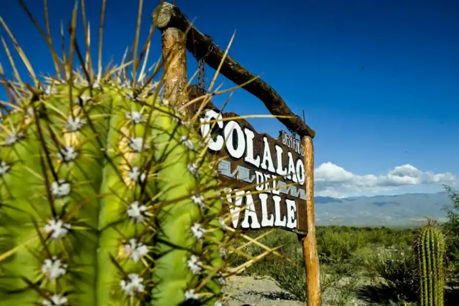 COLALAO DEL VALLE. El pueblo, de unos 1.800 habitantes, está ubicado en el límite con Salta