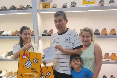 Héctor Hugo Juárez ganó una orden de compra de $120.000 en Sportsman