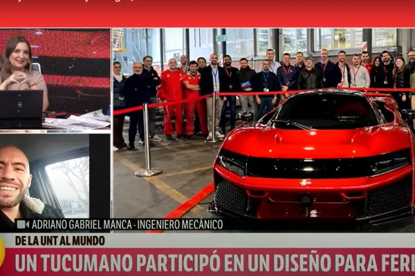 La increíble historia de Adriano Gabriel Manca, el tucumano que conquistó Ferrari