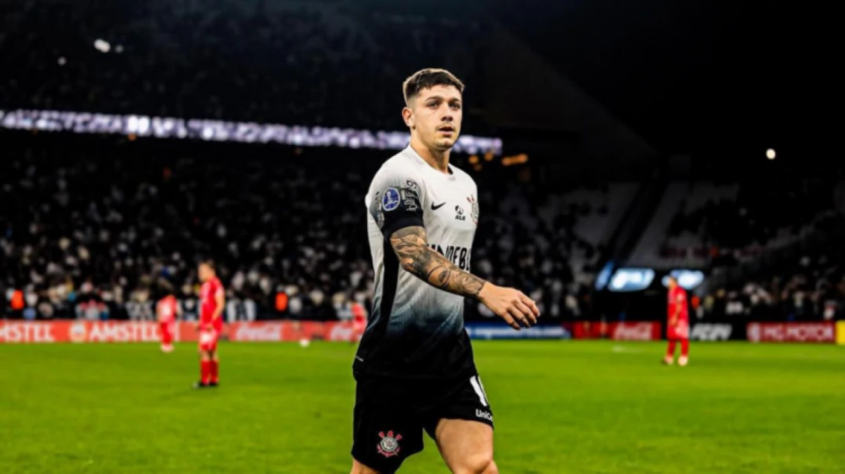 Rodrigo Garro, jugador del Corinthians de Brasil. 