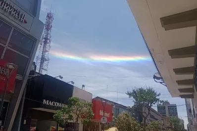 Un gran arcoíris sorprendió a los tucumanos: el fenómeno detrás del espectáculo