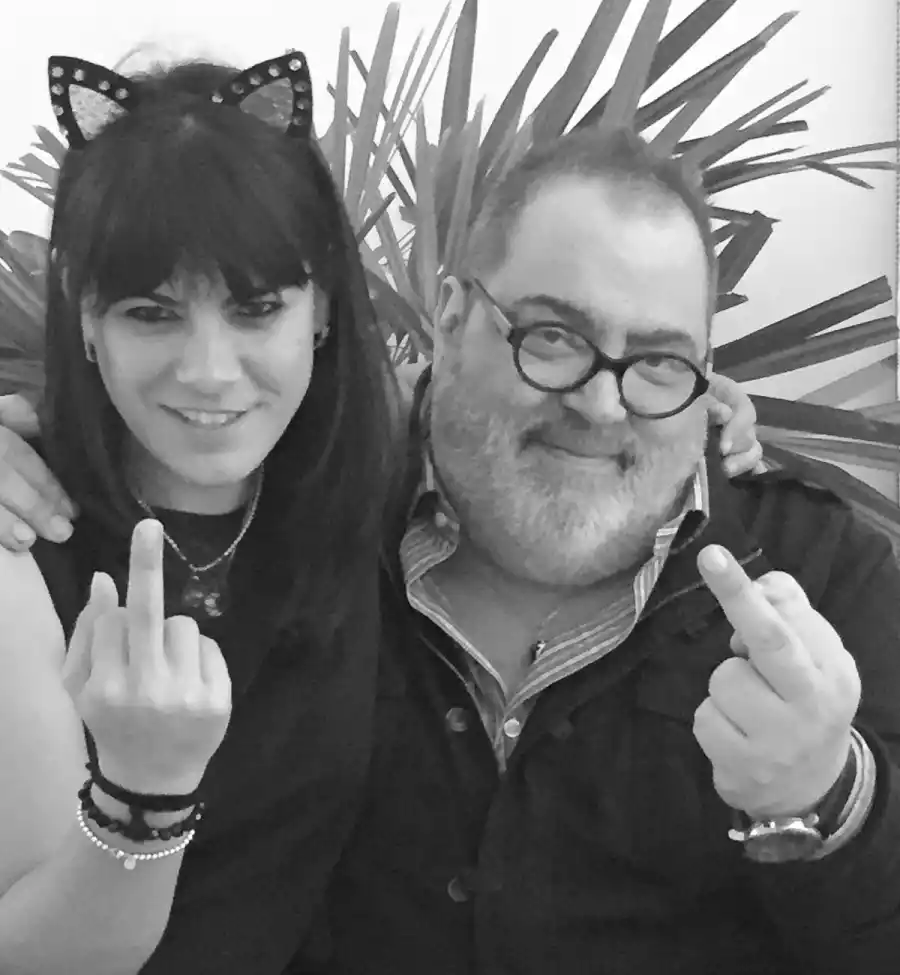 La foto que publicaron juntos cuando la separación definitiva se hizo pública.