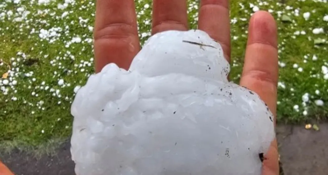 Mendoza: un temporal de granizo causó estragos