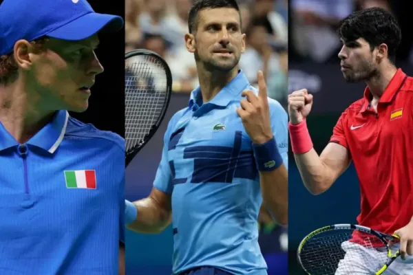 Djokovic y Alcaraz asaltan el reinado de Sinner en el Abierto de Australia