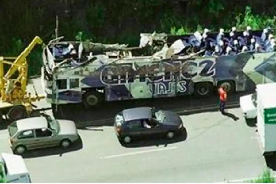 FATAL DESENLACE. El choque causó 41 muertos; 39 eran tucumanos.