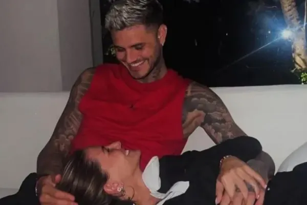 El tierno video Mauro Icardi y la China Suárez: caricias y una canción de amor