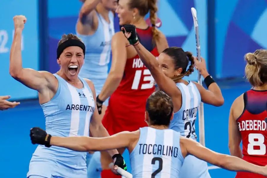 Las Leonas en los Juegos Olímpicos. 