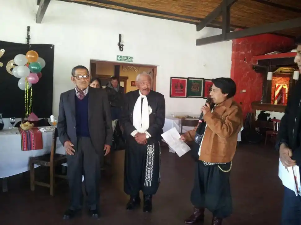 RECONOCIMIENTO. Francisco y Norberto agasajados por su labor cultural.