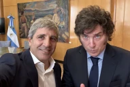 El ministro Luis Caputo anunció que en febrero se mantuvo el superávit fiscal