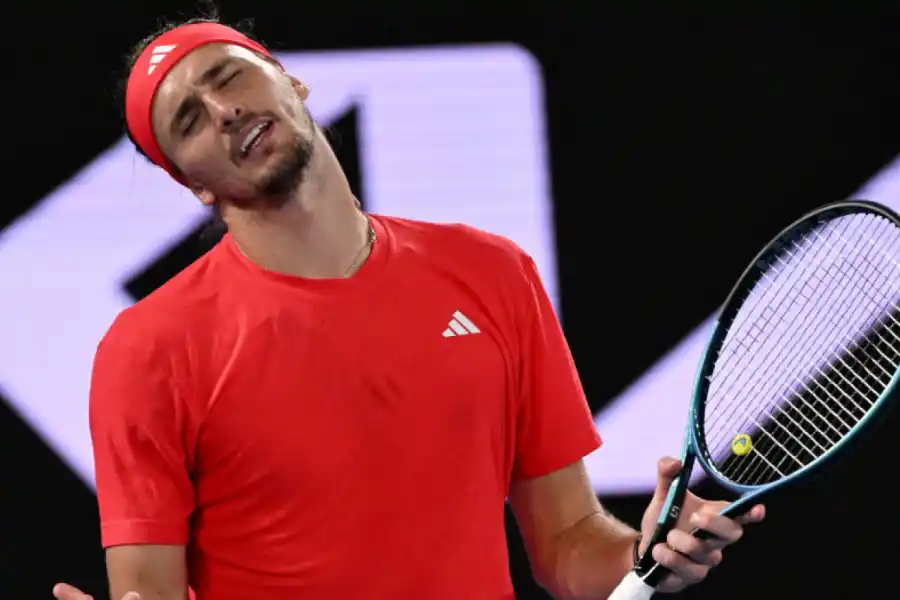 Alexander Zverev imbatible en el Abierto de Australia. 