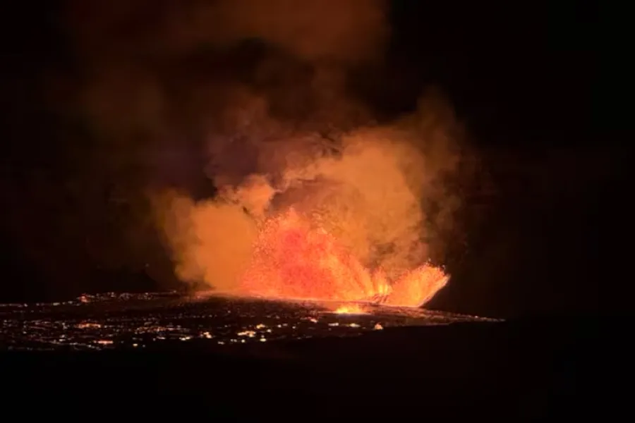 Las impactantes imágenes del volcán que entró en erupción en Hawái