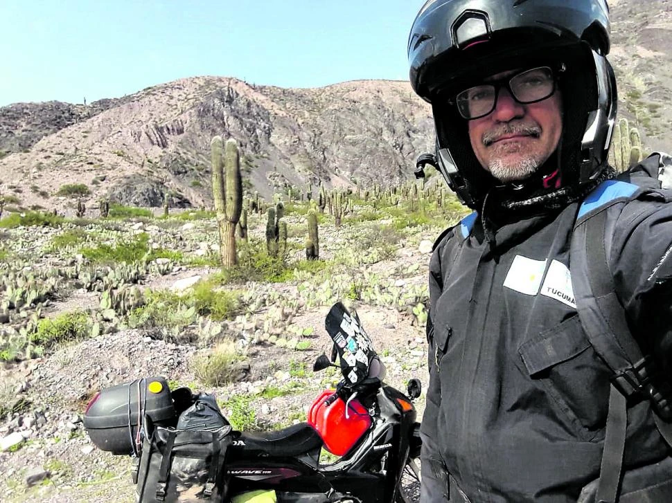 PROTAGONISTAS. Las motos siempre aparecen en las selfies.