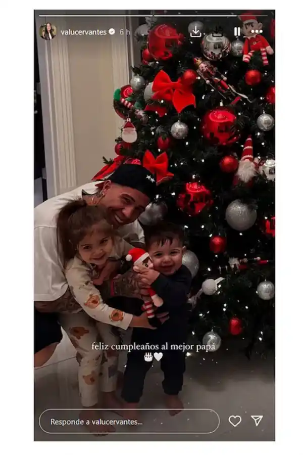 Pese a la separación, Valentina Cervantes compartió un tierno posteo por el cumpleaños de Enzo Fernández