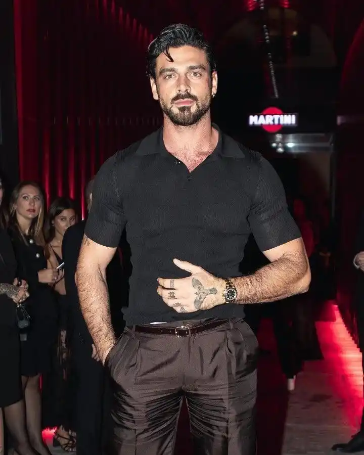 El actor Michelle Morrone.