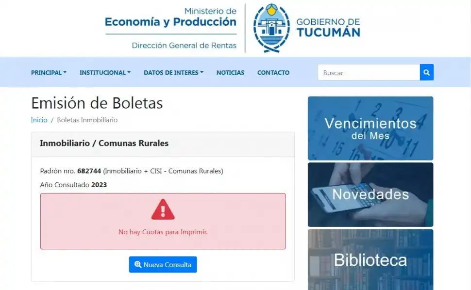 UNA HOJA DE RUTA. Las pruebas de la situación impositiva de Juan Pablo Castro después de haber conseguido ser responsable fiscal.