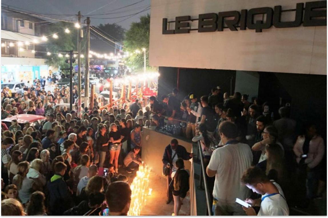 Le Brique, el boliche donde se produjo la tragedia fue cerrado definitivamente.