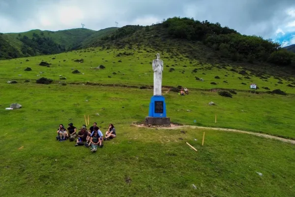 En Tafí del Valle, el mirador de La Quebradita avanza como un nuevo atractivo turístico