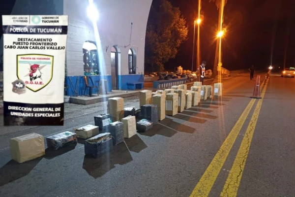 Operativo Lapacho: secuestran 500 kilos de hojas de coca y mercadería