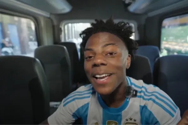 ¿Quién es Speed, el streamer anti Messi que llegó a Argentina para festejar su cumpleaños?