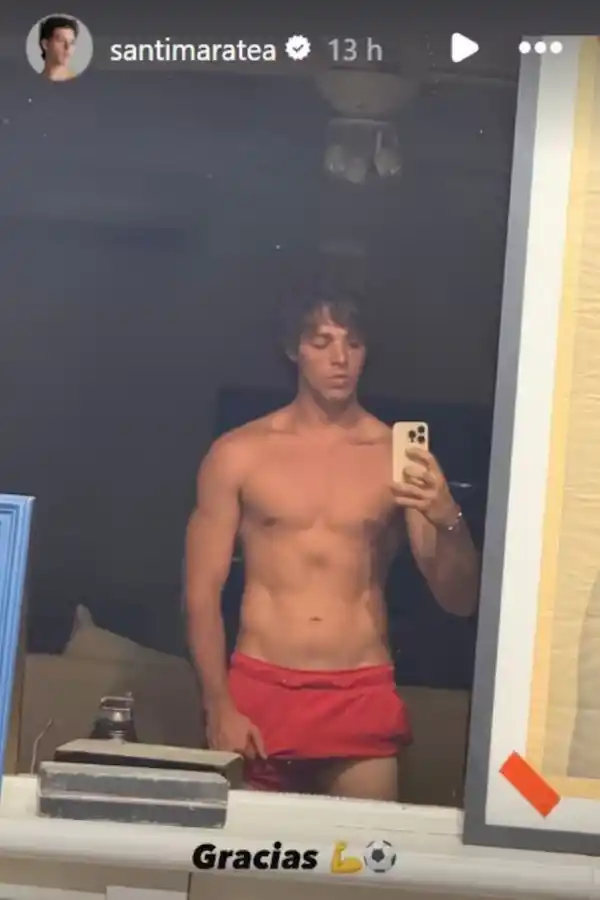 El sorprendente cambio físico de Santiago Maratea: Hace meses decidí que debía ponerme en forma