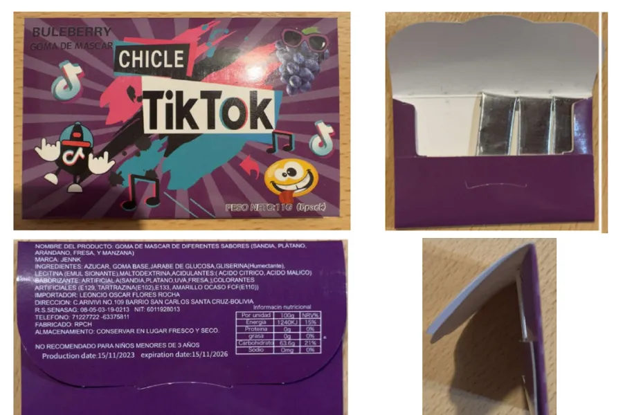 Anmat prohibió el chicle Tik Tok por no cumplir con normas sanitarias