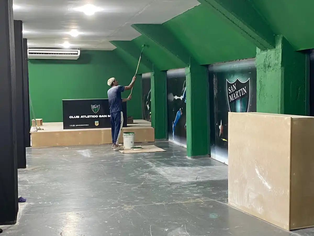 A contrarreloj: San Martín ultima detalles para recibir a Atlético Tucumán en San Juan