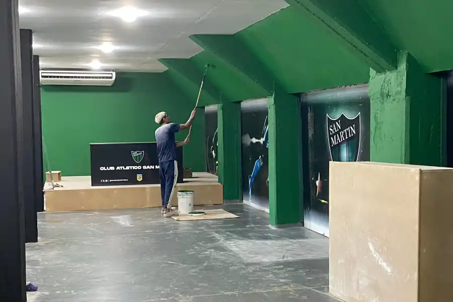 A contrarreloj: San Martín ultima detalles para recibir a Atlético Tucumán en San Juan