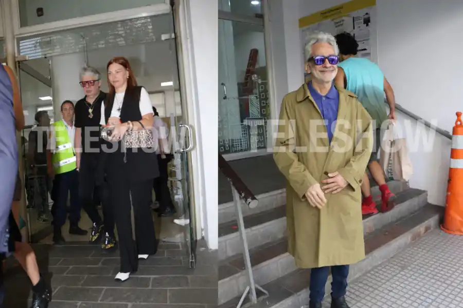 Qué famosos estuvieron en el casamiento de Calamaro con Natalí Franco