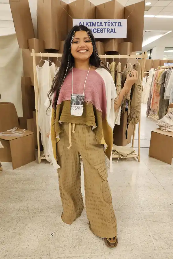 Moda sostenible del norte argentino en Brasil Eco Fashion Week