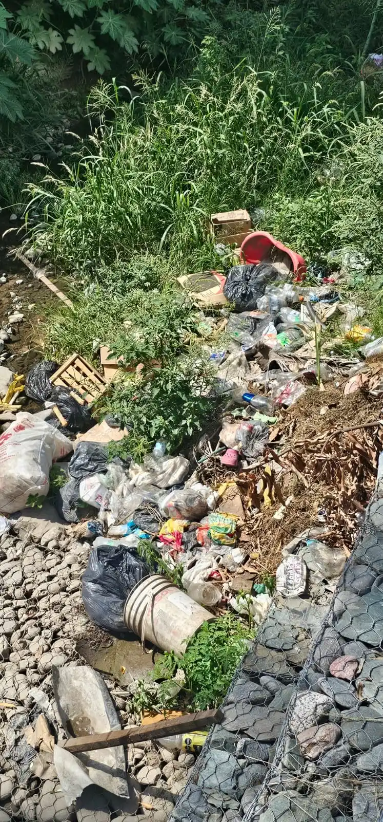 LA GACETA en WhatsApp: ¿un canal o un basurero en Villa Carmela?