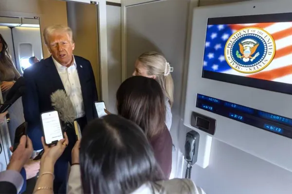 Trump propuso limpiar la Franja de Gaza y refugiar a más de un millón de palestinos en Egipto y Jordania