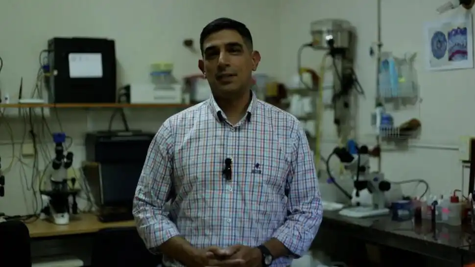 SEBASTIÁN BUEDO. Biólogo responsable del proyecto.