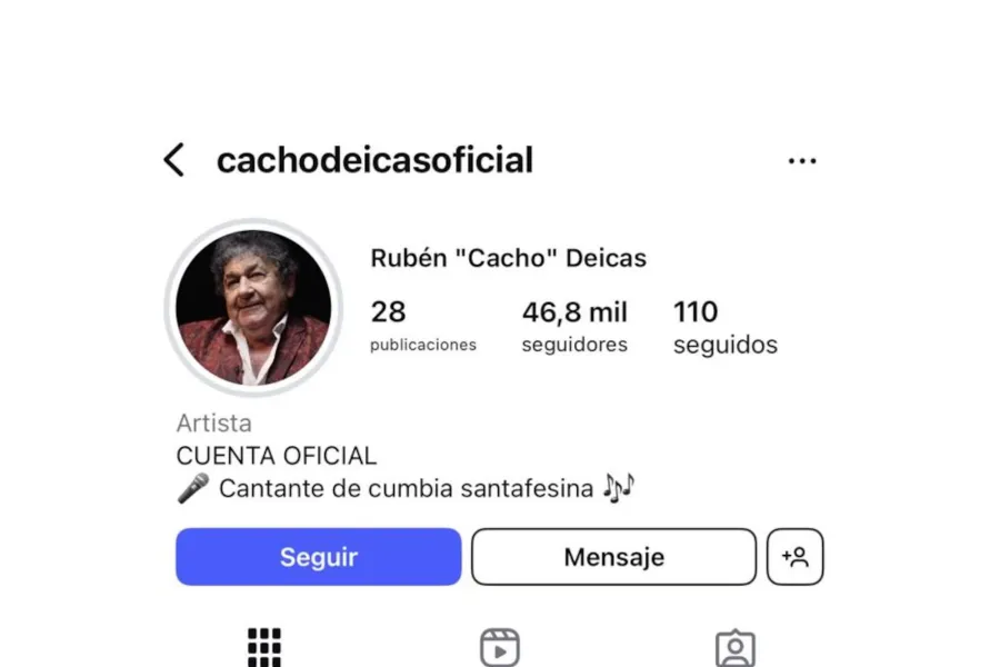 El cantante cambió su biografía en Instagram