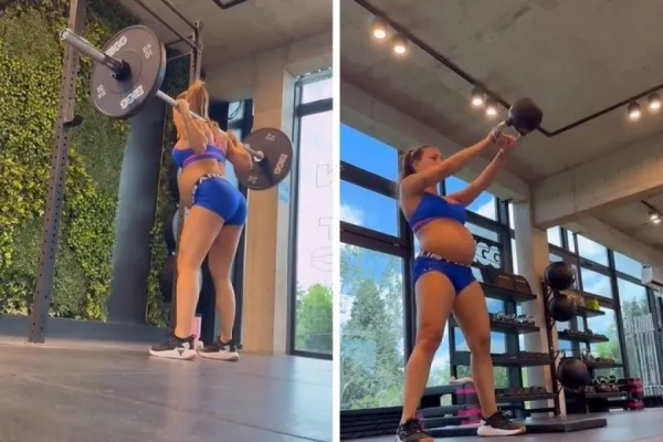 Polémica por la dura rutina de Sol Pérez: ¿una embarazada puede entrenar?