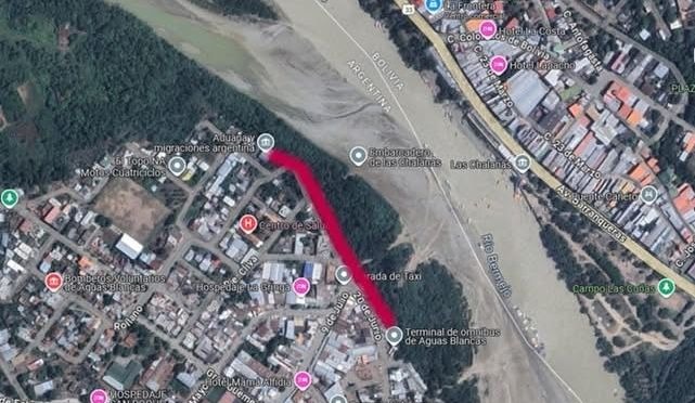 UBICACIÓN. El lugar donde se instalará el alambrado de más de dos metros.